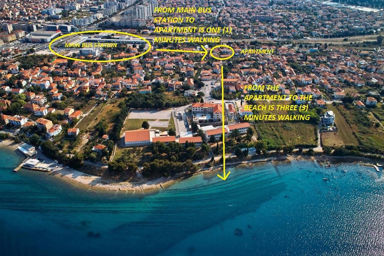 Apartment Near Center,Beach,Bus +Free Parking Zára Kültér fotó